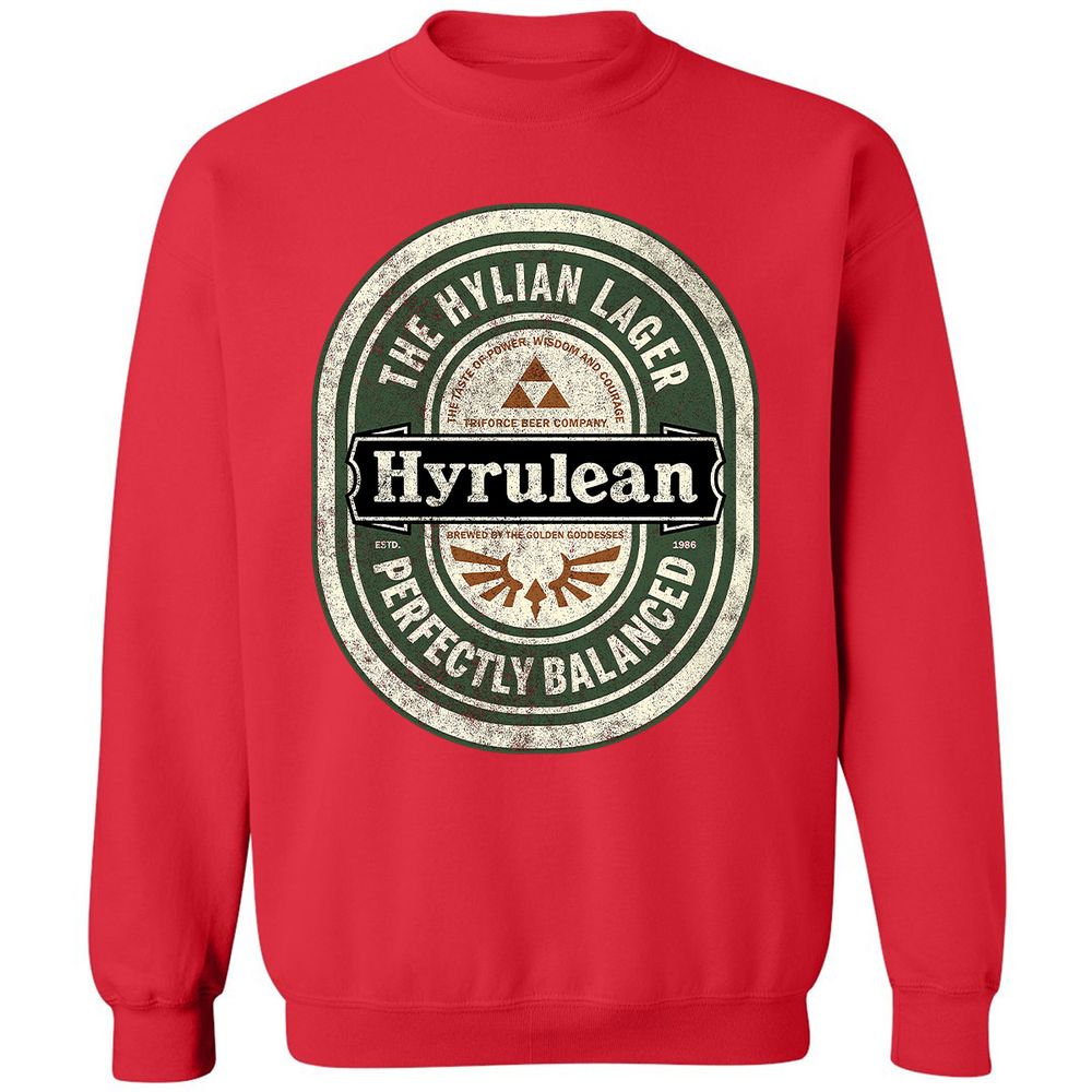 Classic Unisex Sweatshirt - 9DLJDZHE - Red - 5
