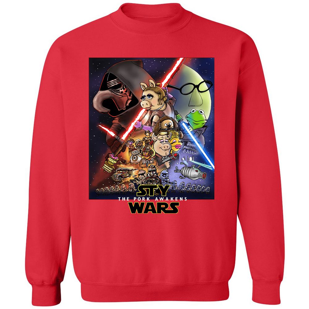 Classic Unisex Sweatshirt - UNQ9U3K5 - Red - 5