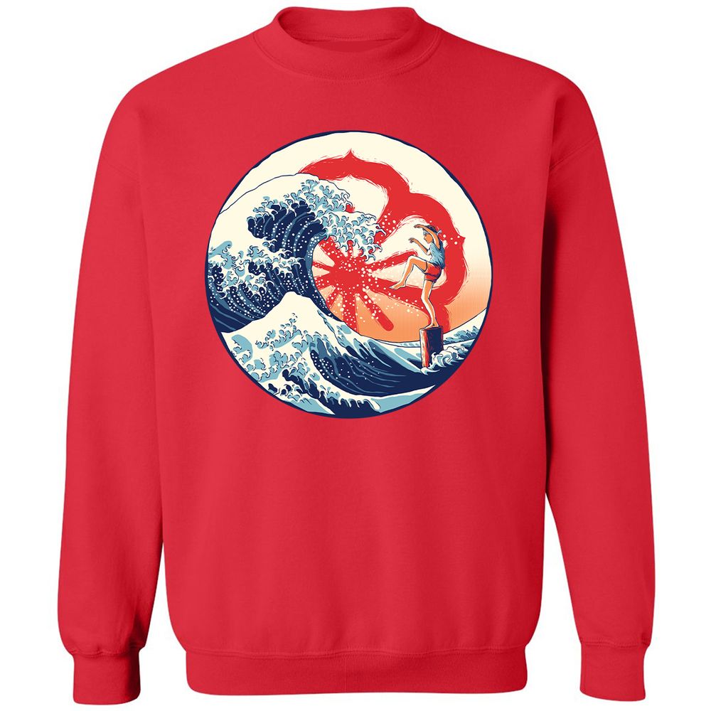 Classic Unisex Sweatshirt - 3WBHPM4N - Red - 5