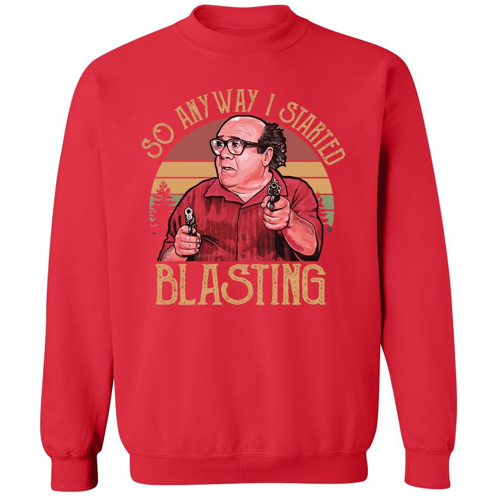 Classic Unisex Sweatshirt - TWSF4UTF - Red - 5