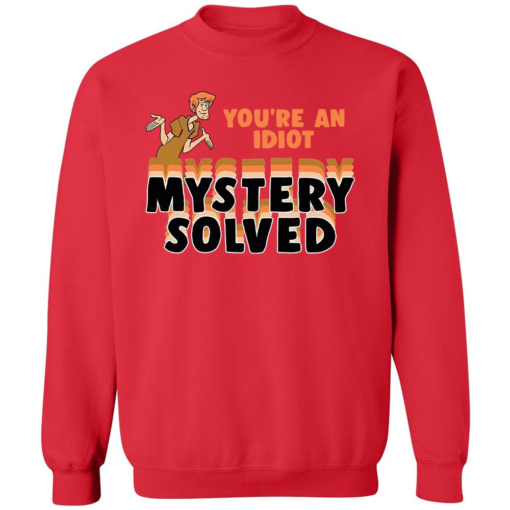 Classic Unisex Sweatshirt - 6EEFE7WT - Red - 5