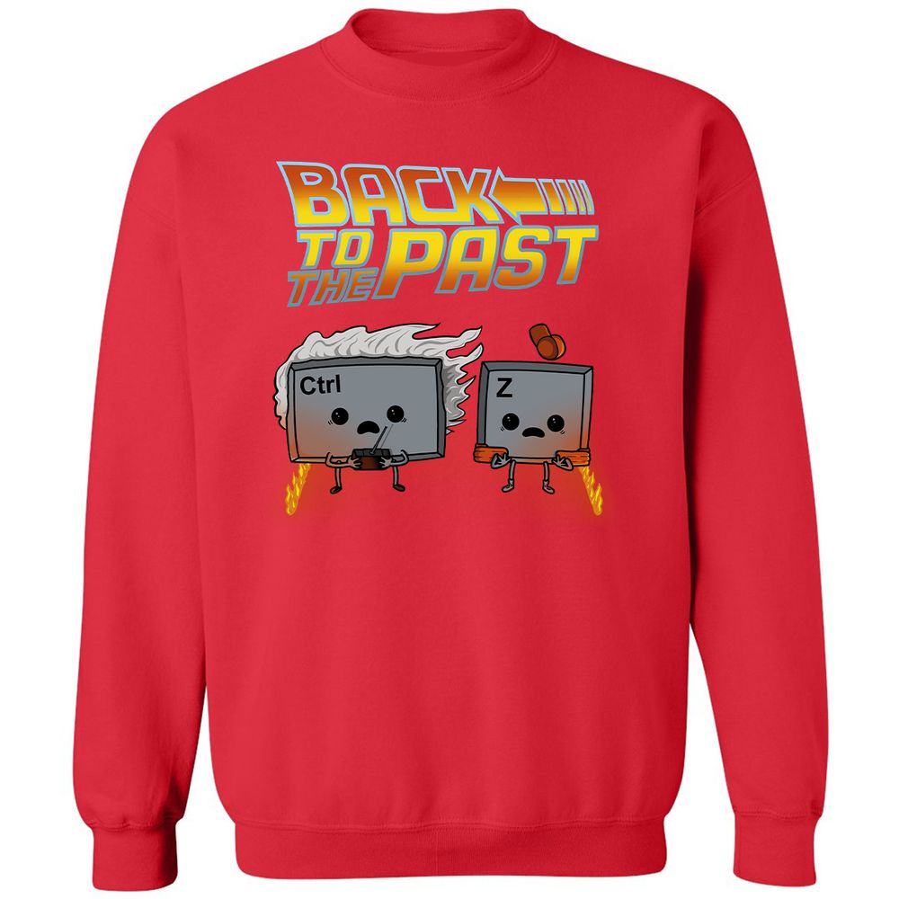 Classic Unisex Sweatshirt - CGHHBUH3 - Red - 5