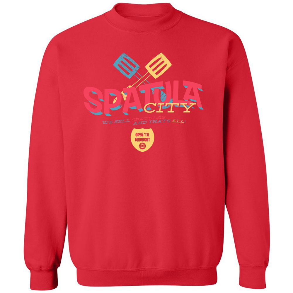 Classic Unisex Sweatshirt - P5BXZ7NH - Red - 5