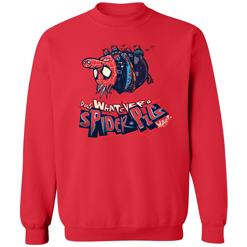 Classic Unisex Sweatshirt - ZYW1RPC4 - Red - 5