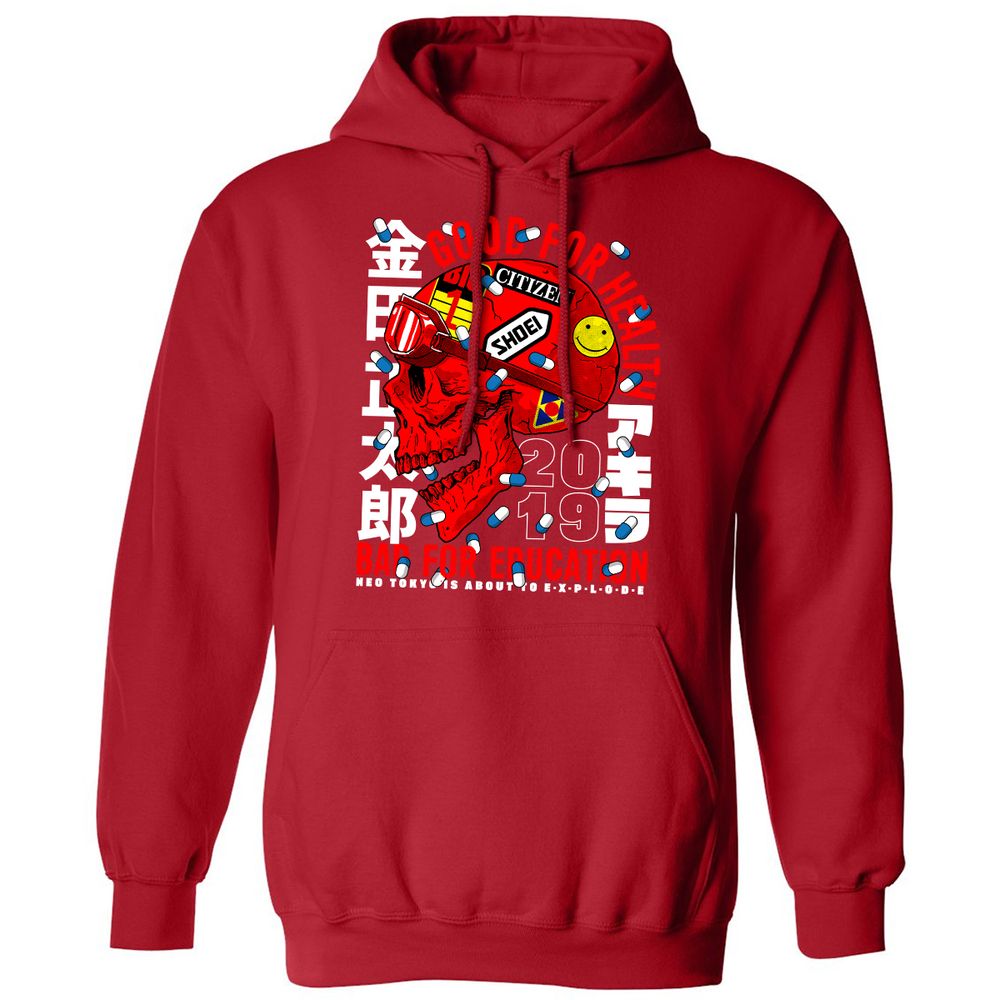 Classic Unisex Hoodie - N2TQ971G - Red - 5