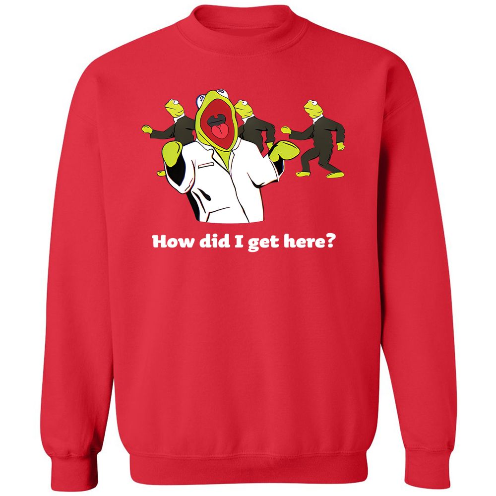 Classic Unisex Sweatshirt - Z8GU3J1T - Red - 5