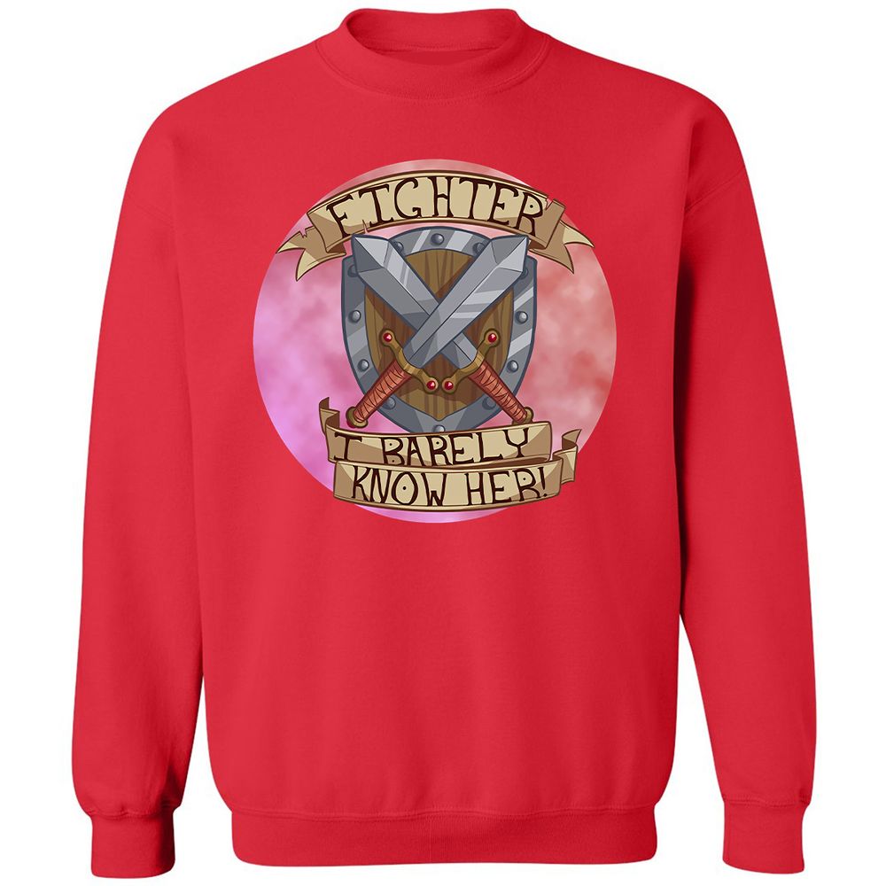 Classic Unisex Sweatshirt - L55GF41Y - Red - 5