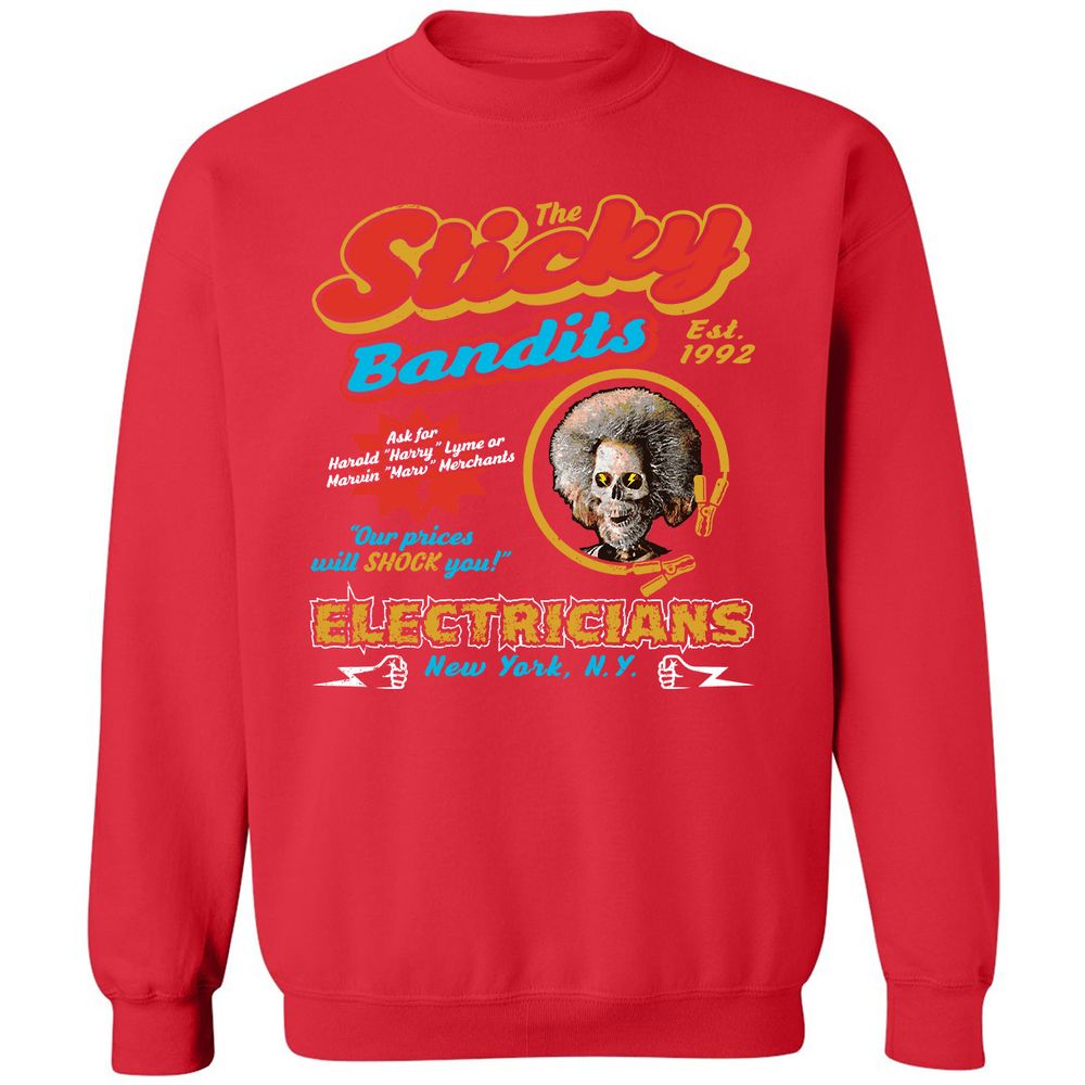 Classic Unisex Sweatshirt - ZTSJ1R6Y - Red - 5
