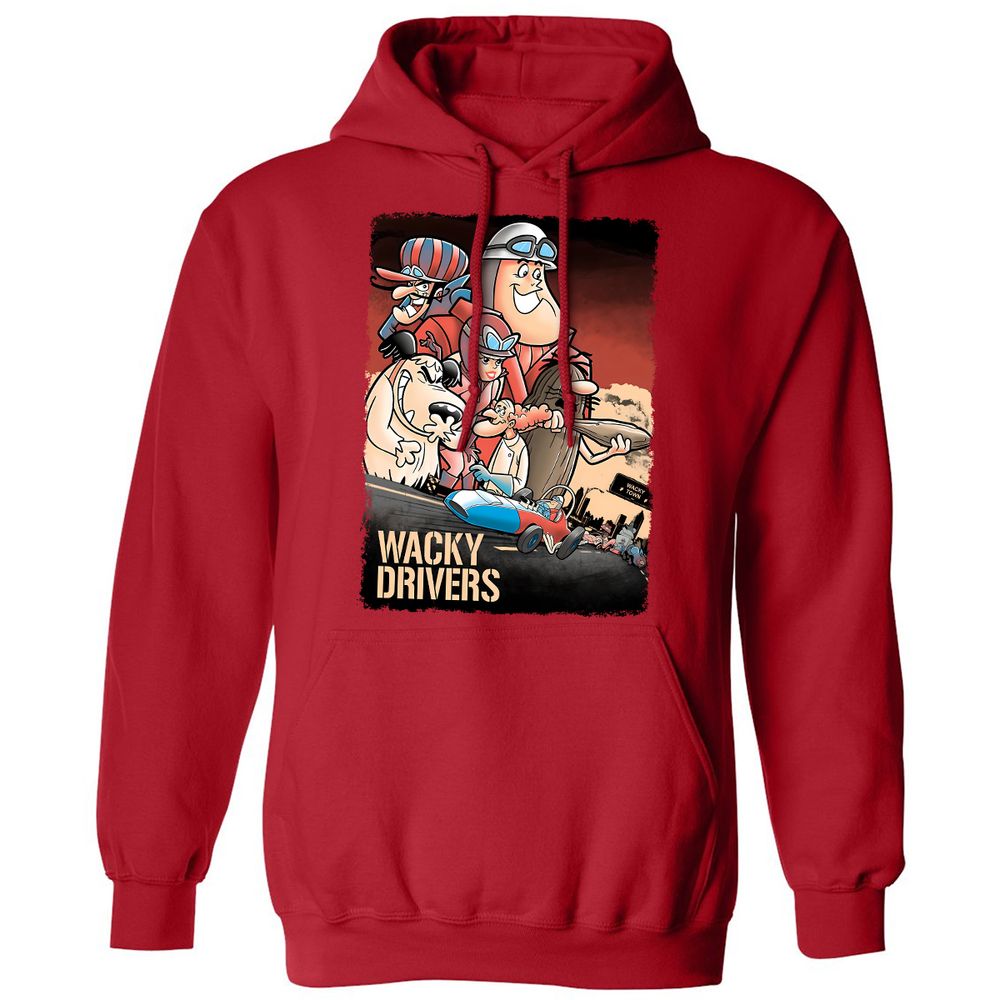 Classic Unisex Hoodie - 4RKY4KX8 - Red - 5