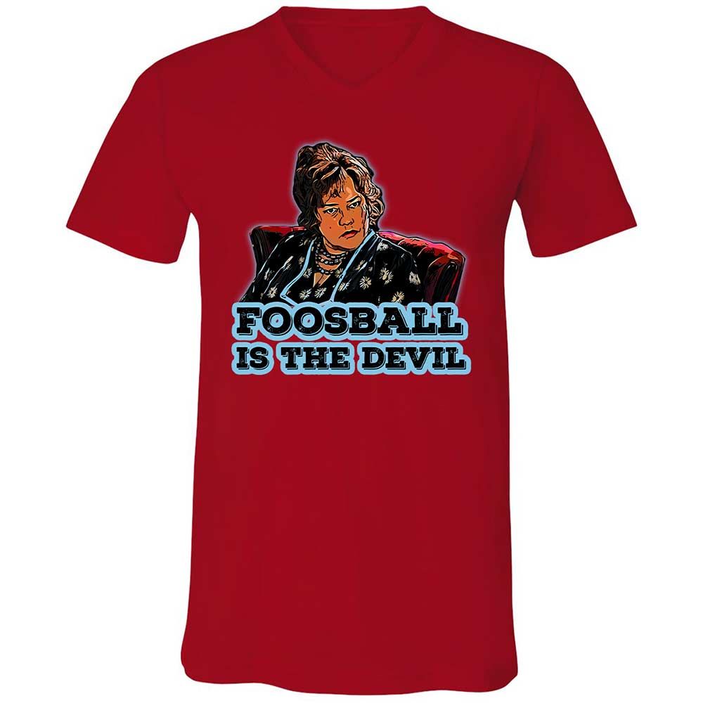 Unisex V-Neck T-Shirt - BL63YCGB - Red - 5