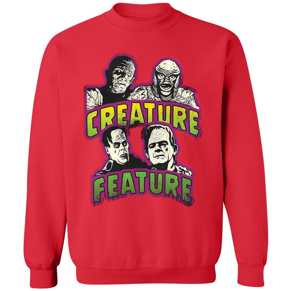 Classic Unisex Sweatshirt - R33SHVWW - Red - 5