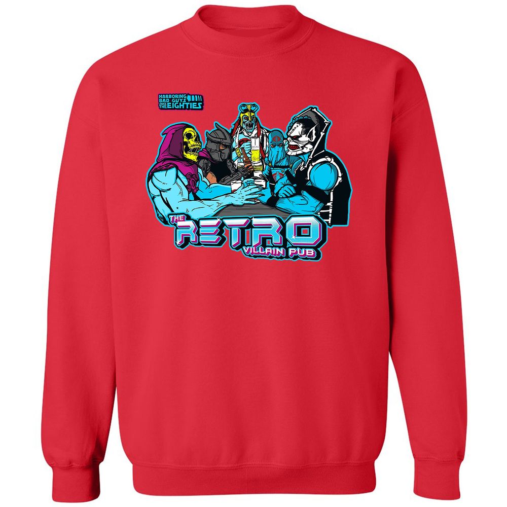 Classic Unisex Sweatshirt - T7QQ1VV4 - Red - 5