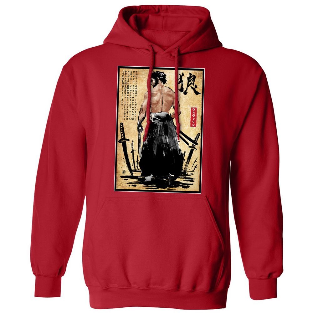Classic Unisex Hoodie - D6XN3S7V - Red - 5