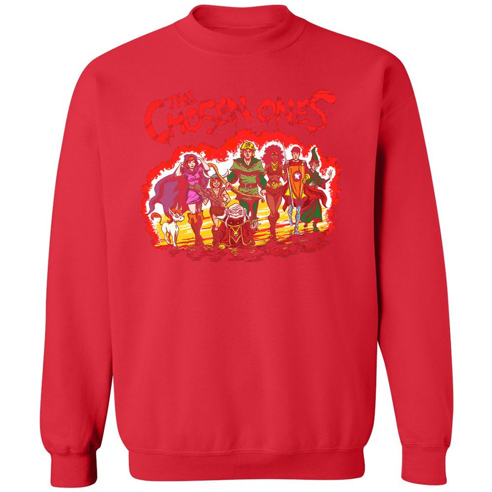 Classic Unisex Sweatshirt - YM6ZCWAV - Red - 5