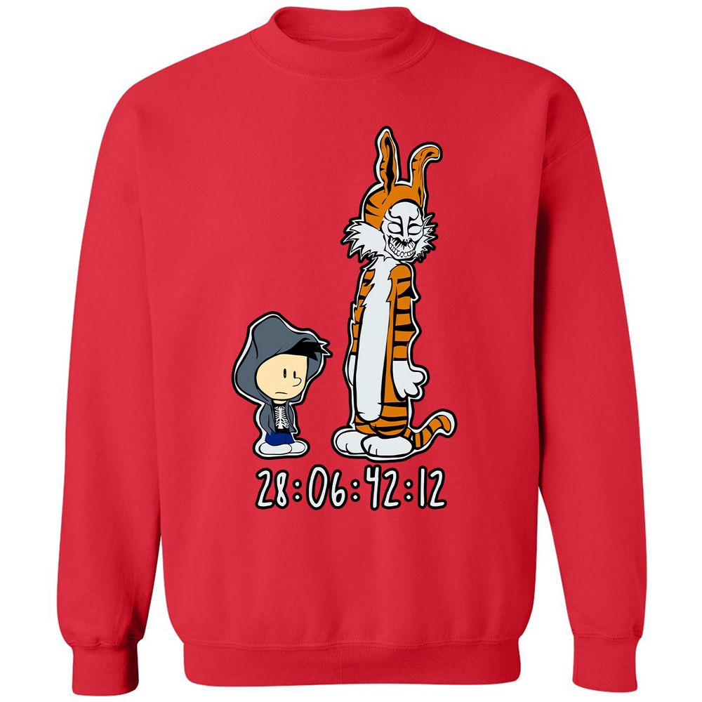 Classic Unisex Sweatshirt - LHQ15FLJ - Red - 5
