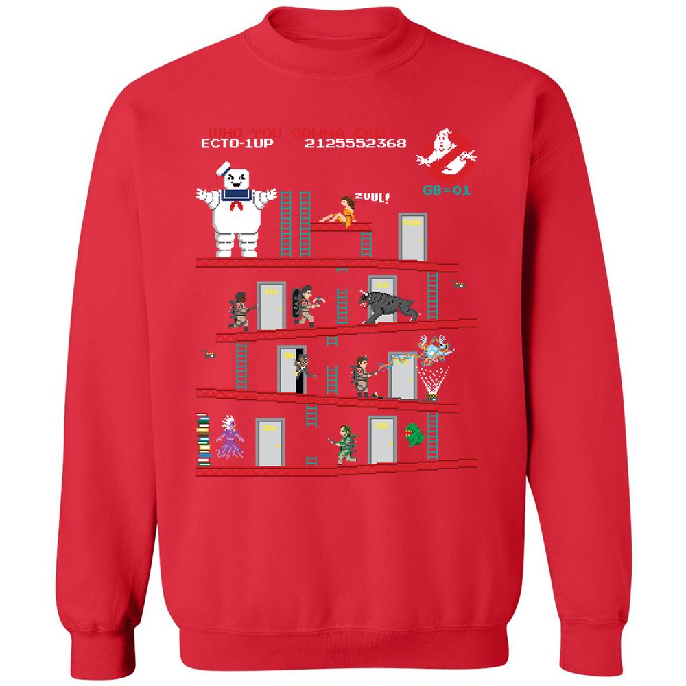 Classic Unisex Sweatshirt - JRWJF9KW - Red - 5