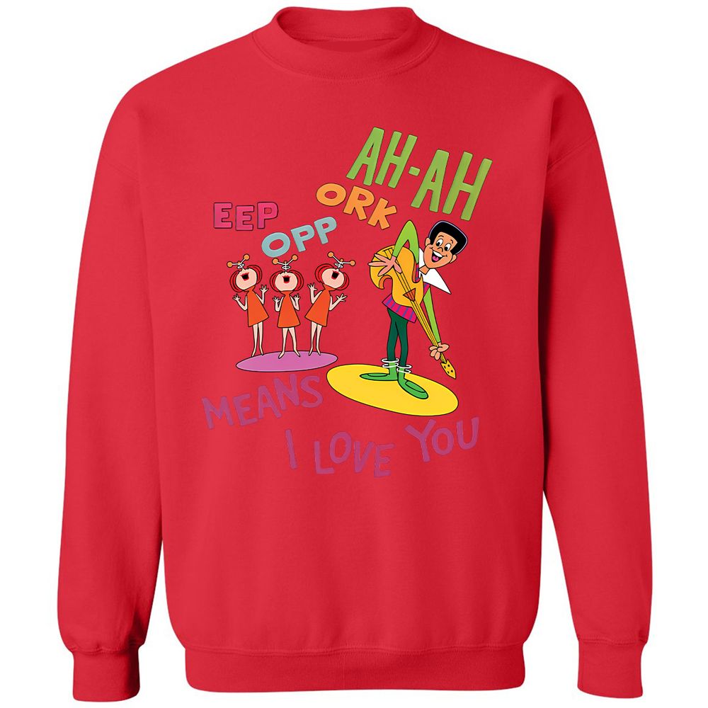 Classic Unisex Sweatshirt - YX7PS1BY - Red - 5