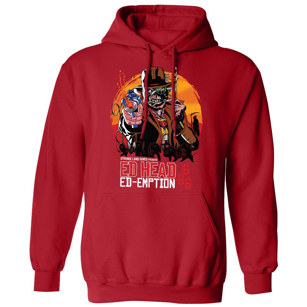 Classic Unisex Hoodie - LTVNHZNF - Red - 5