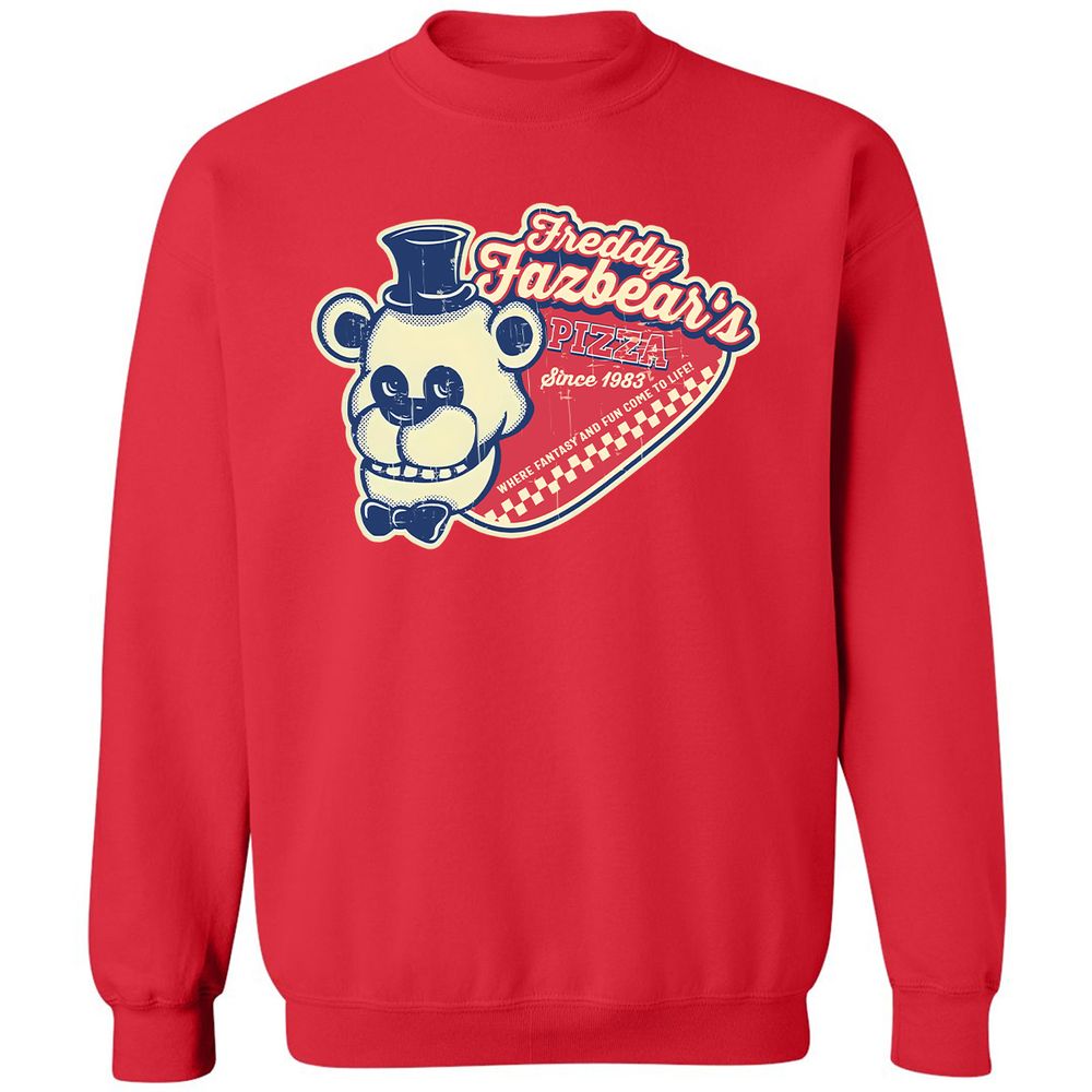 Classic Unisex Sweatshirt - AWXML257 - Red - 5