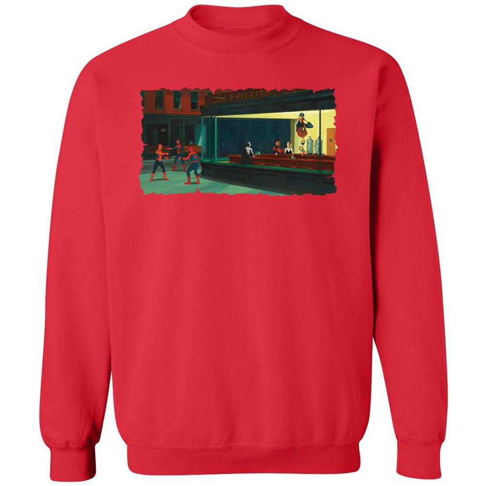 Classic Unisex Sweatshirt - R48B8UR4 - Red - 5