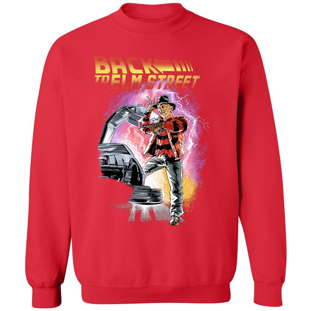 Classic Unisex Sweatshirt - G6GR1MYT - Red - 5