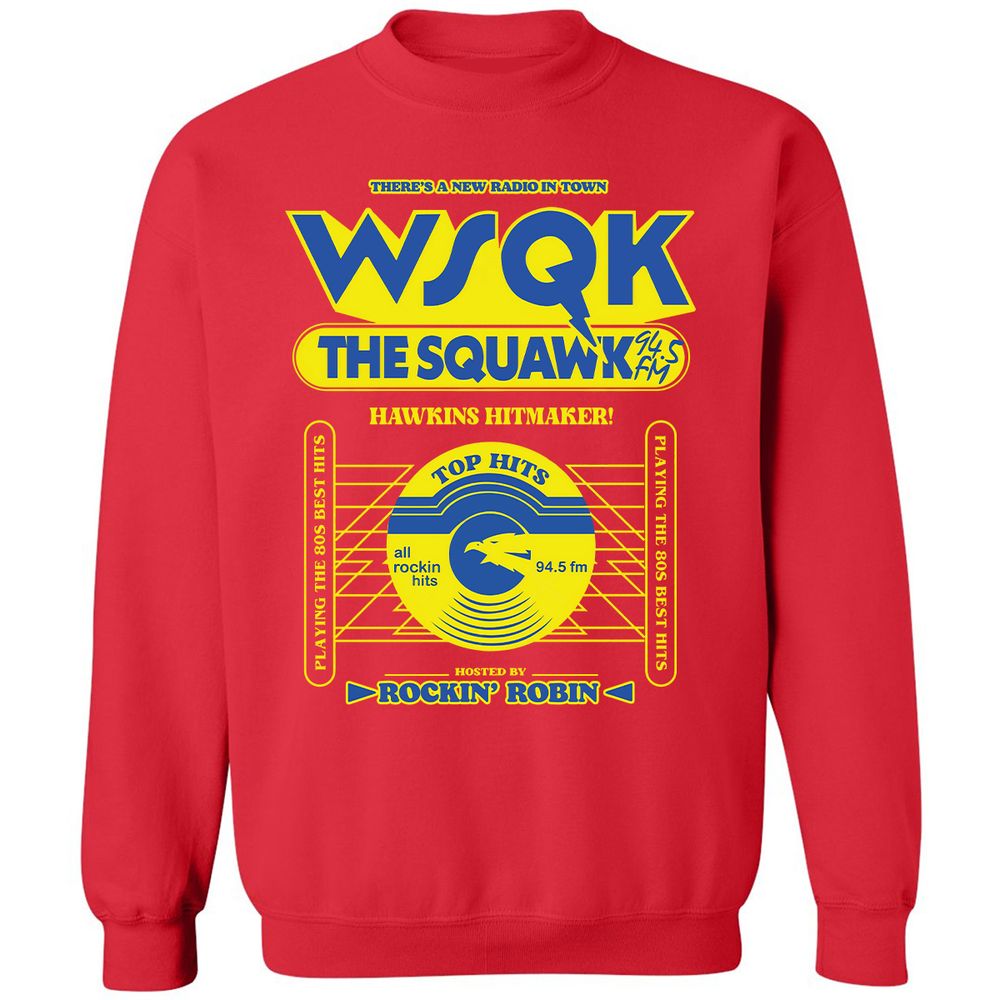 Classic Unisex Sweatshirt - WK76YWMB - Red - 5