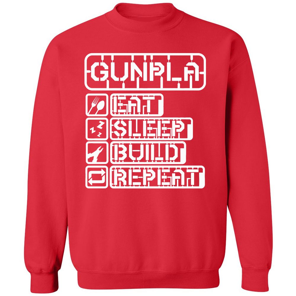 Classic Unisex Sweatshirt - 4QLK91KP - Red - 5