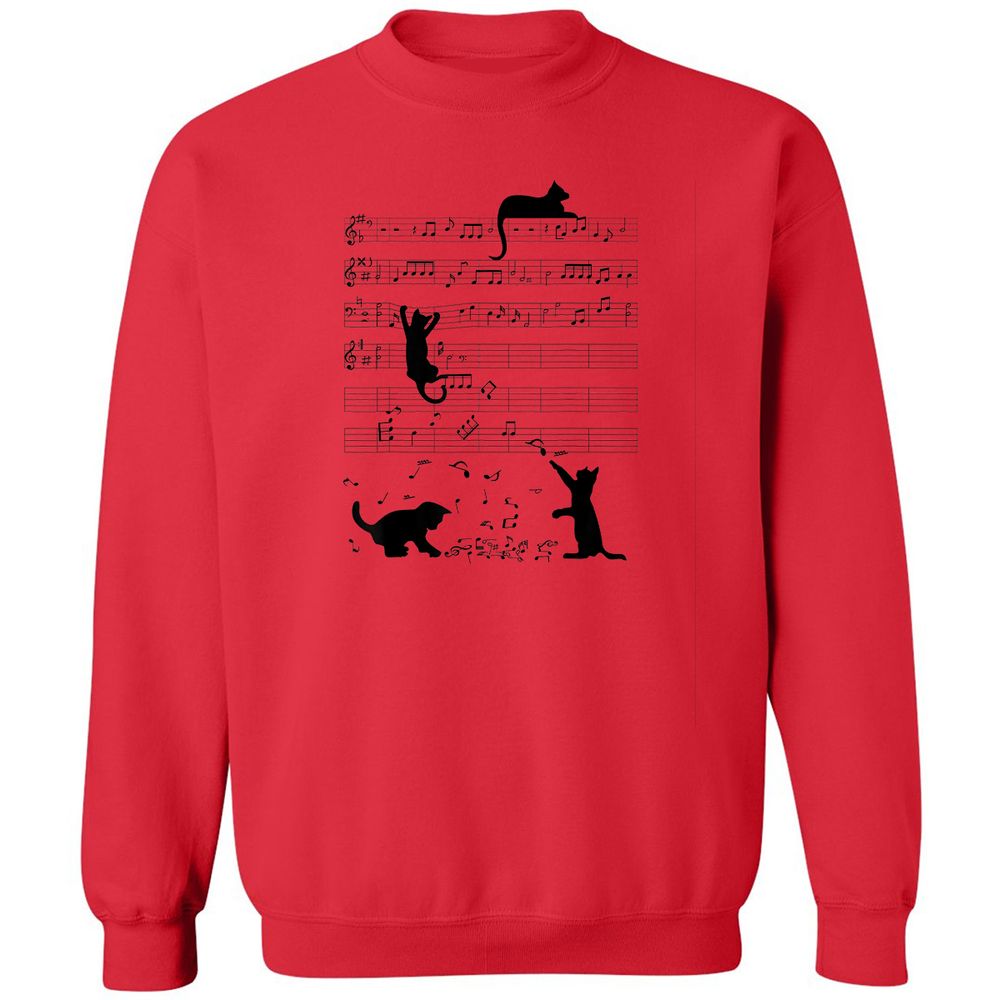 Classic Unisex Sweatshirt - JHWVSRTT - Red - 5