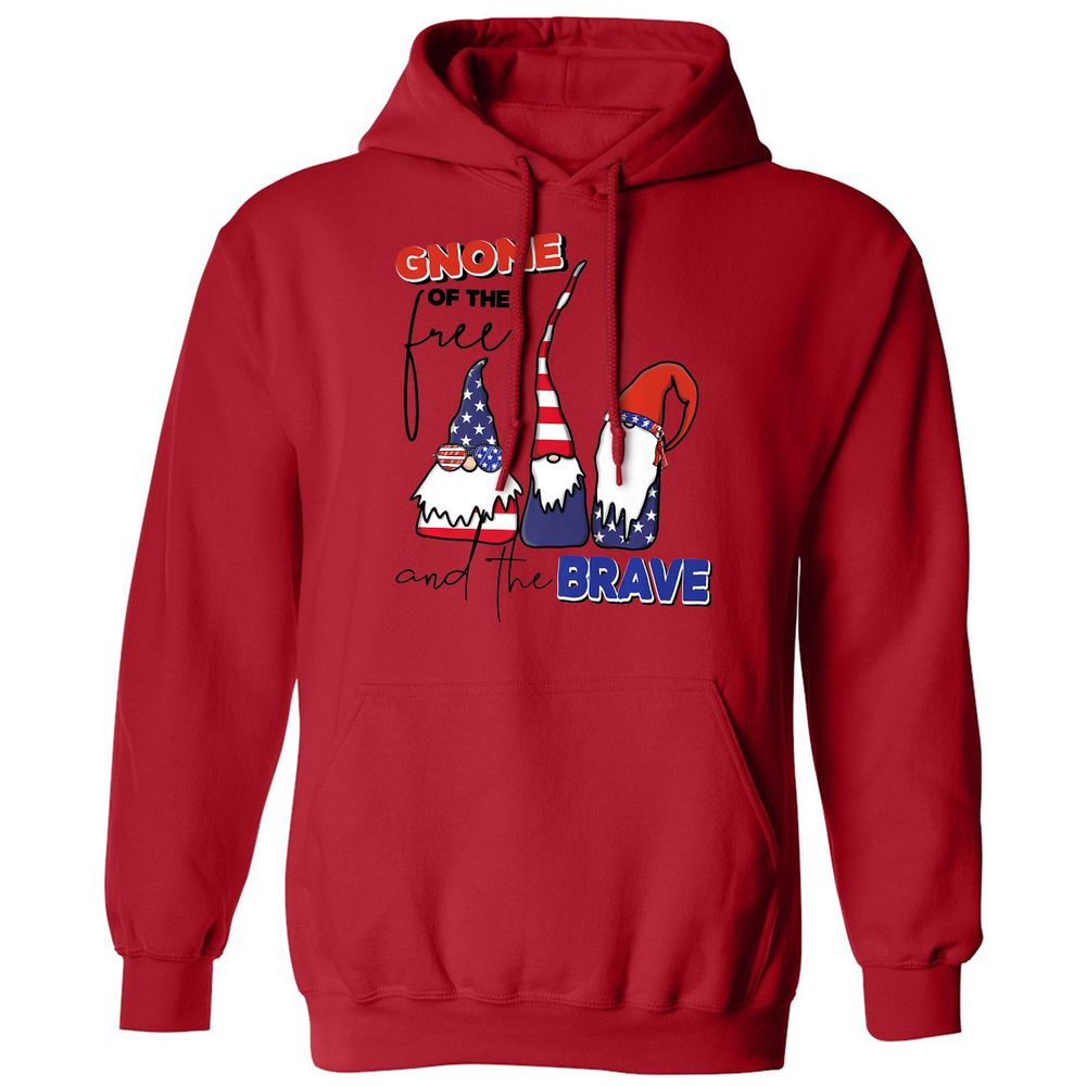 Classic Unisex Hoodie - J5DYGLCG - Red - 5