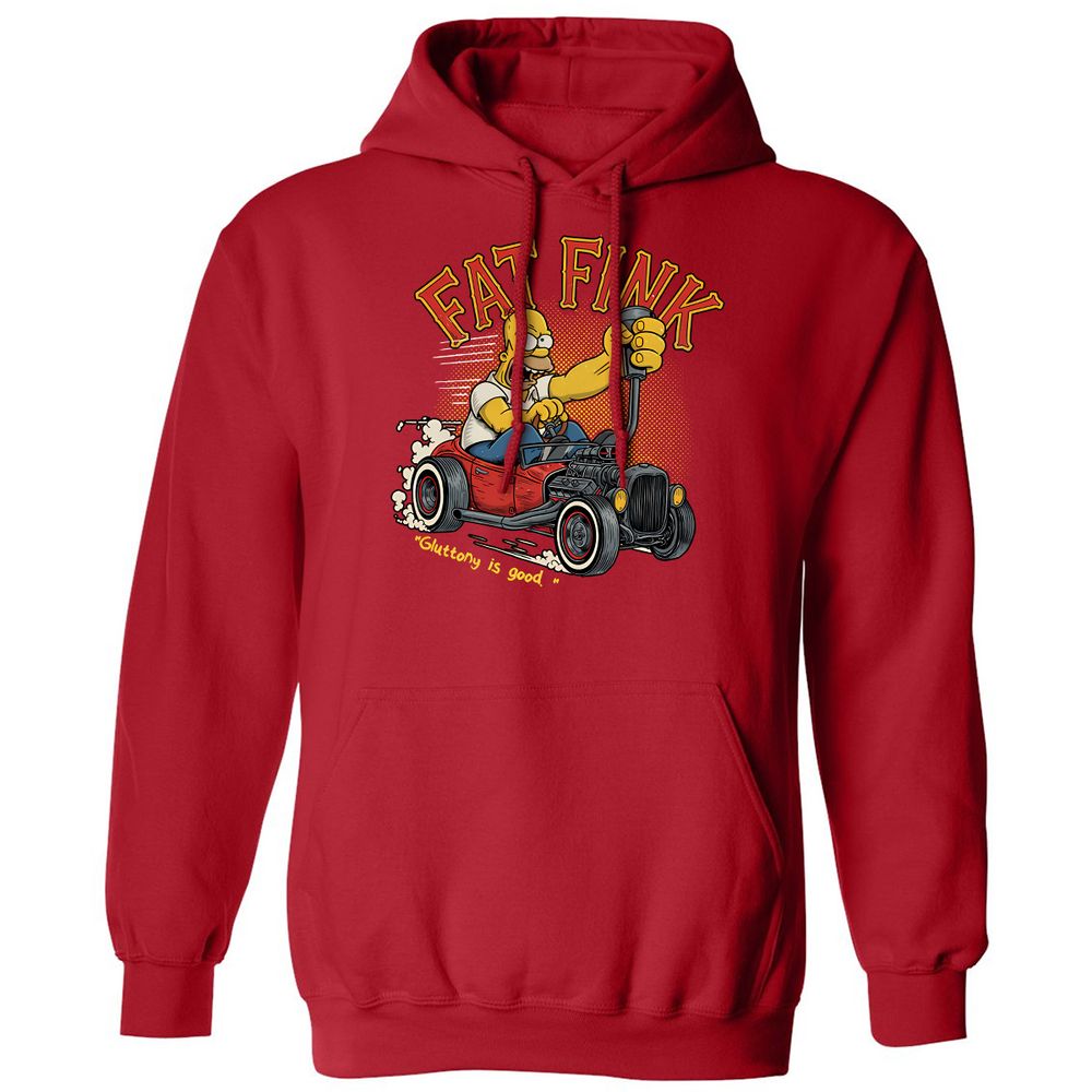 Classic Unisex Hoodie - XVQQ9H5W - Red - 5