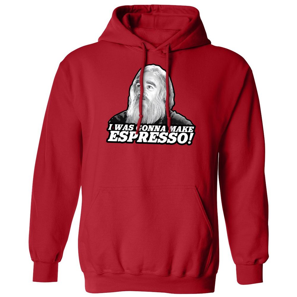 Classic Unisex Hoodie - CVL8UBWQ - Red - 5
