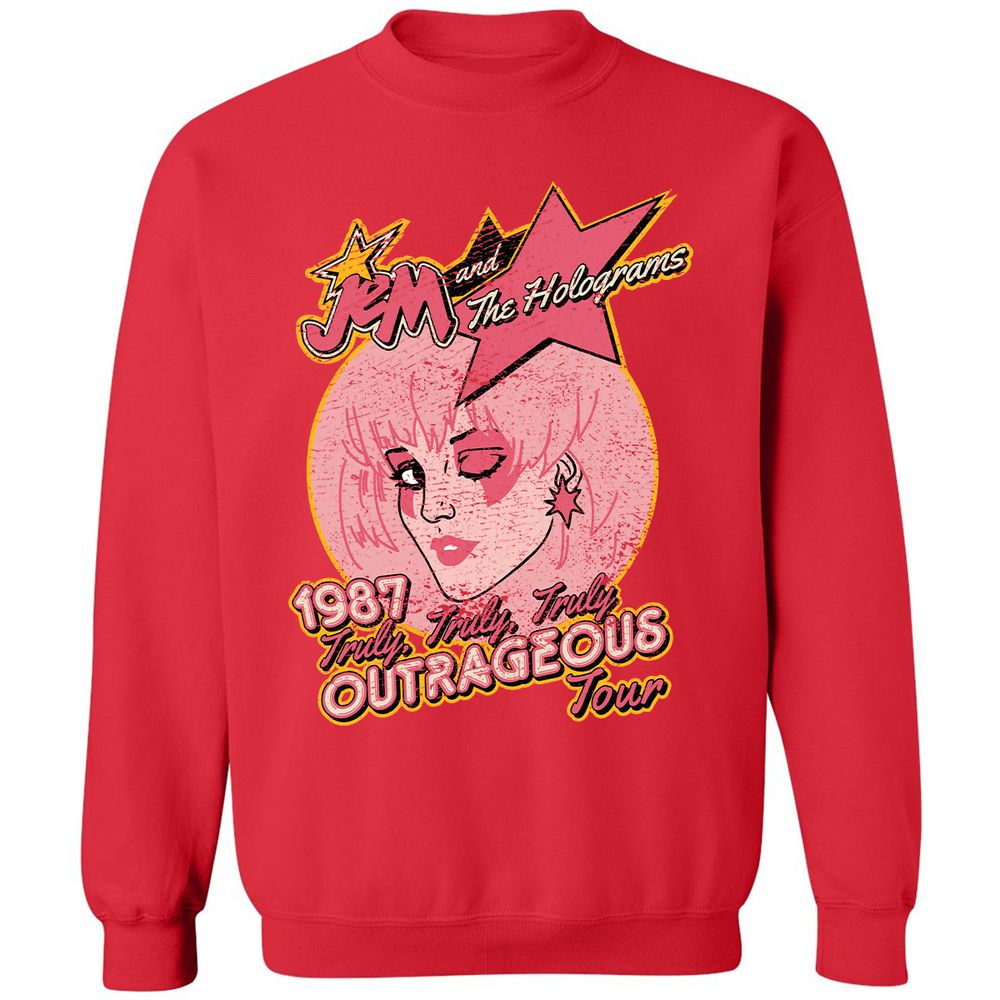 Classic Unisex Sweatshirt - DRDF4PEV - Red - 5
