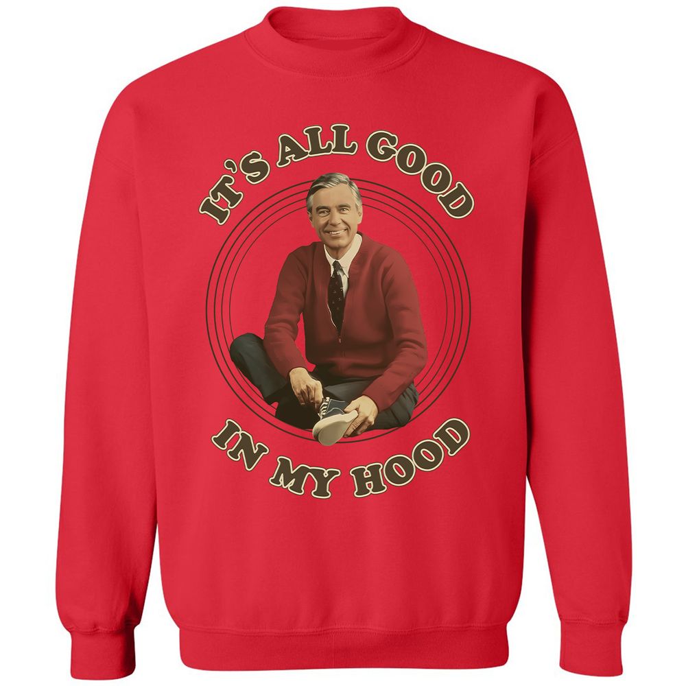 Classic Unisex Sweatshirt - 42NQD9HV - Red - 5