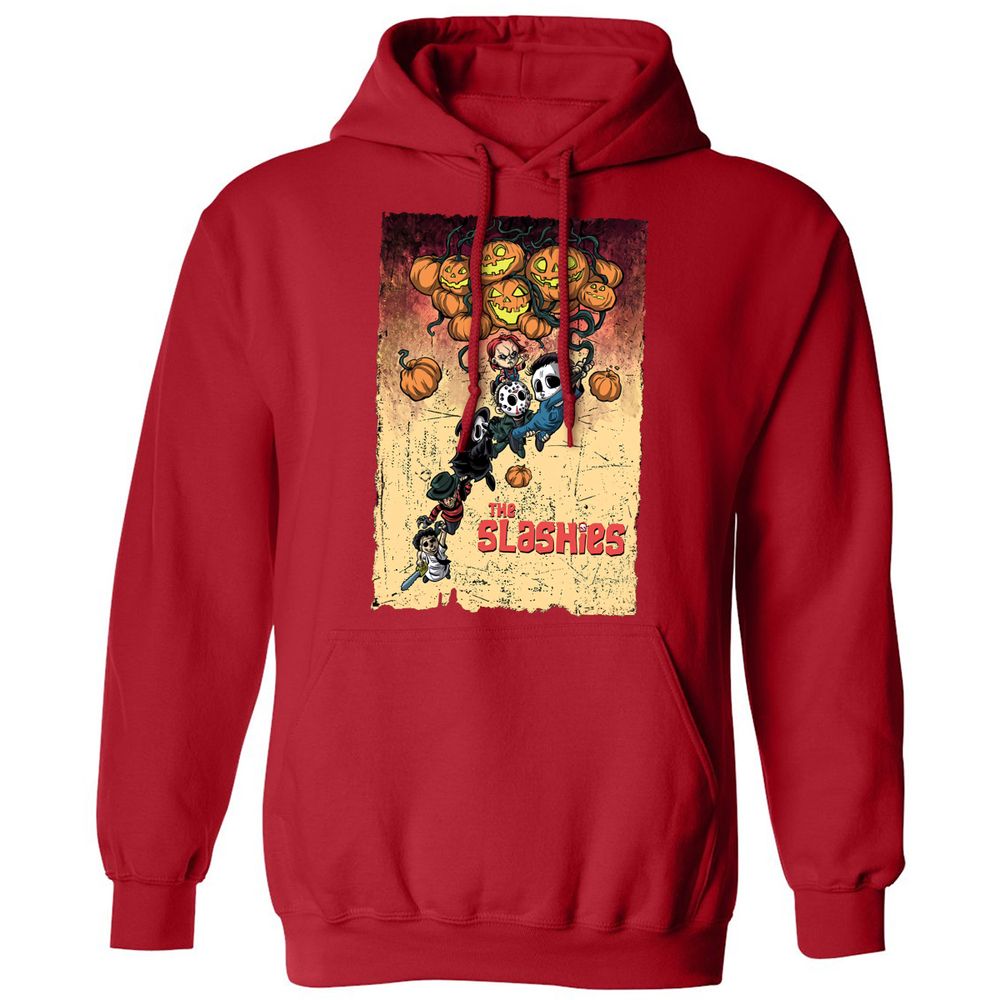 Classic Unisex Hoodie - P6Q2FYGK - Red - 5