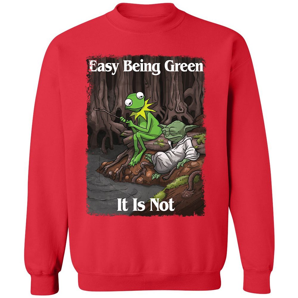 Classic Unisex Sweatshirt - LXVK1M3X - Red - 5