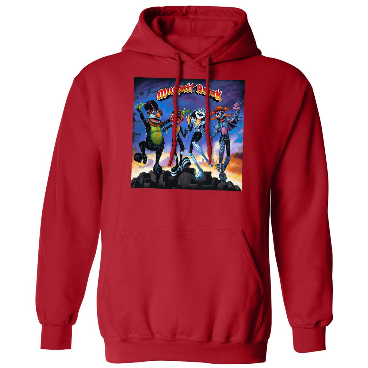 Classic Unisex Hoodie - KXZQ9XWB - Red - 5