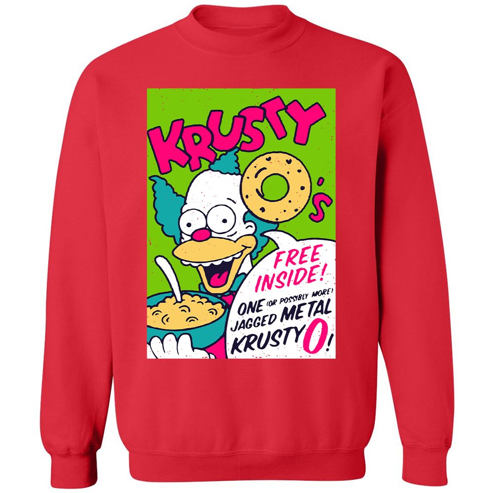 Classic Unisex Sweatshirt - BHQQV8ED - Red - 5
