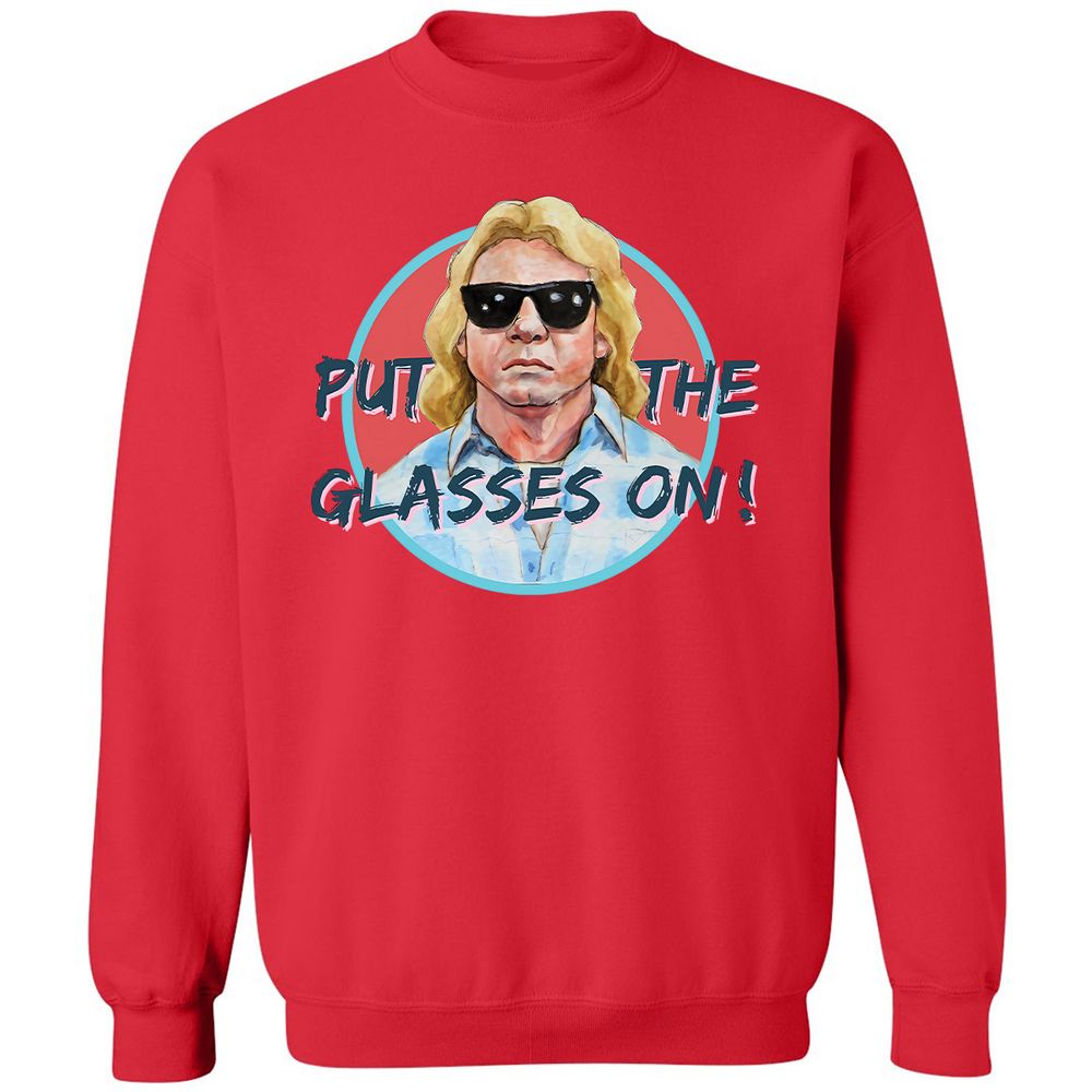 Classic Unisex Sweatshirt - AJQDT7ES - Red - 5