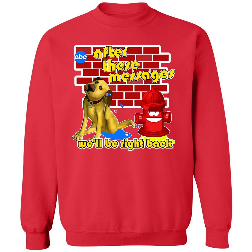 Classic Unisex Sweatshirt - 3K5UZPL1 - Red - 5