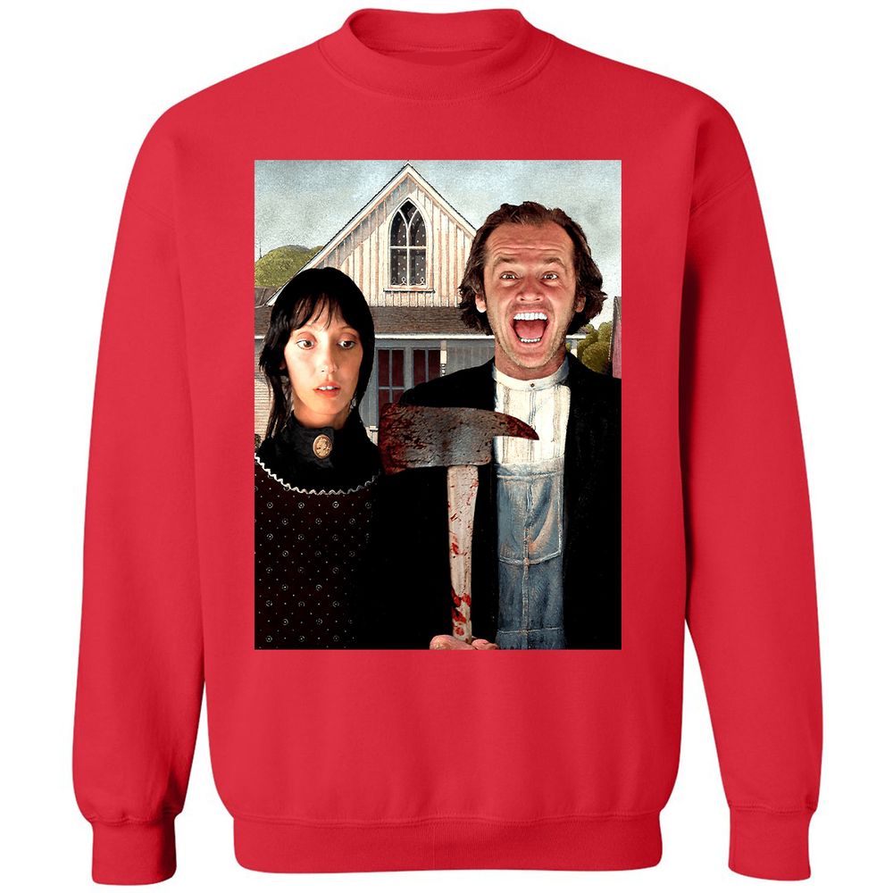 Classic Unisex Sweatshirt - BZVWX239 - Red - 5