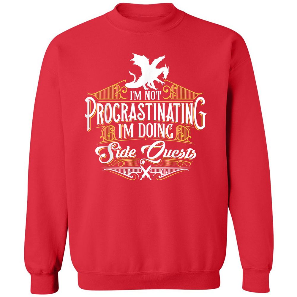 Classic Unisex Sweatshirt - 5FDTFQEY - Red - 5
