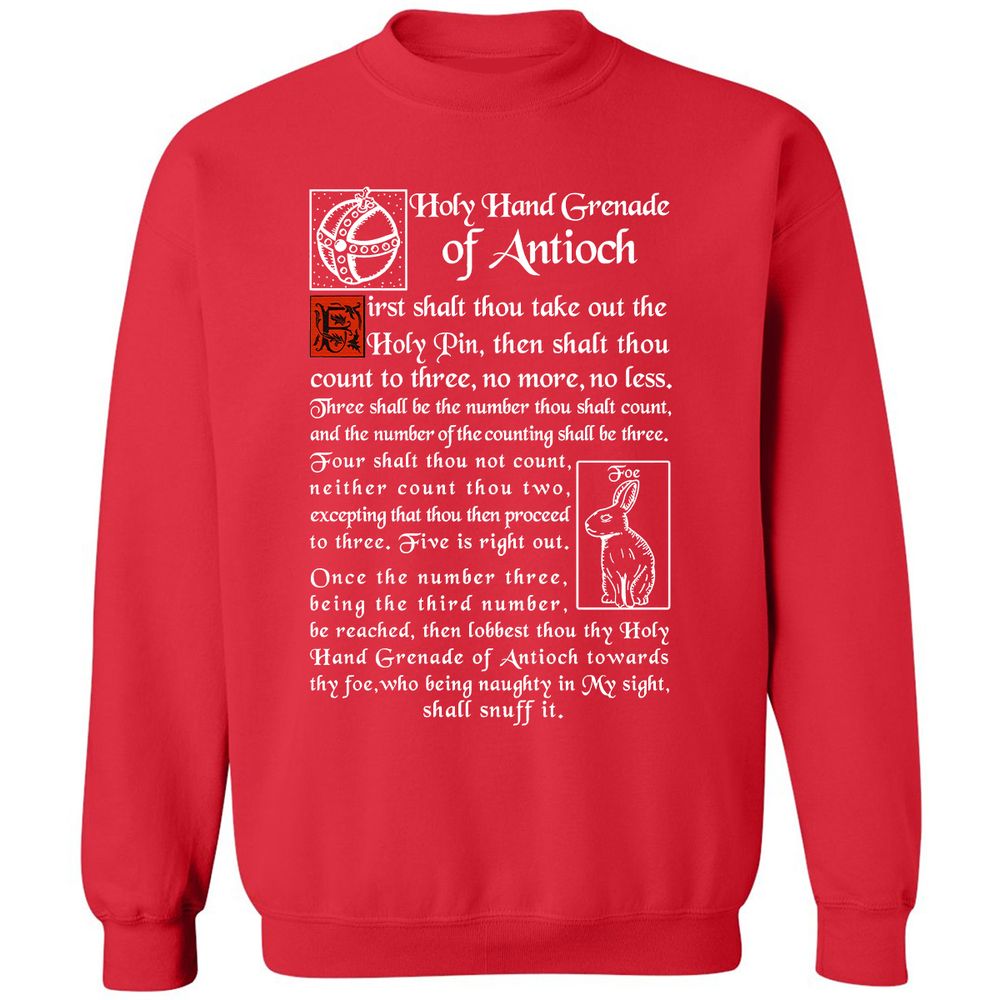 Classic Unisex Sweatshirt - 2QVQ1YJK - Red - 5