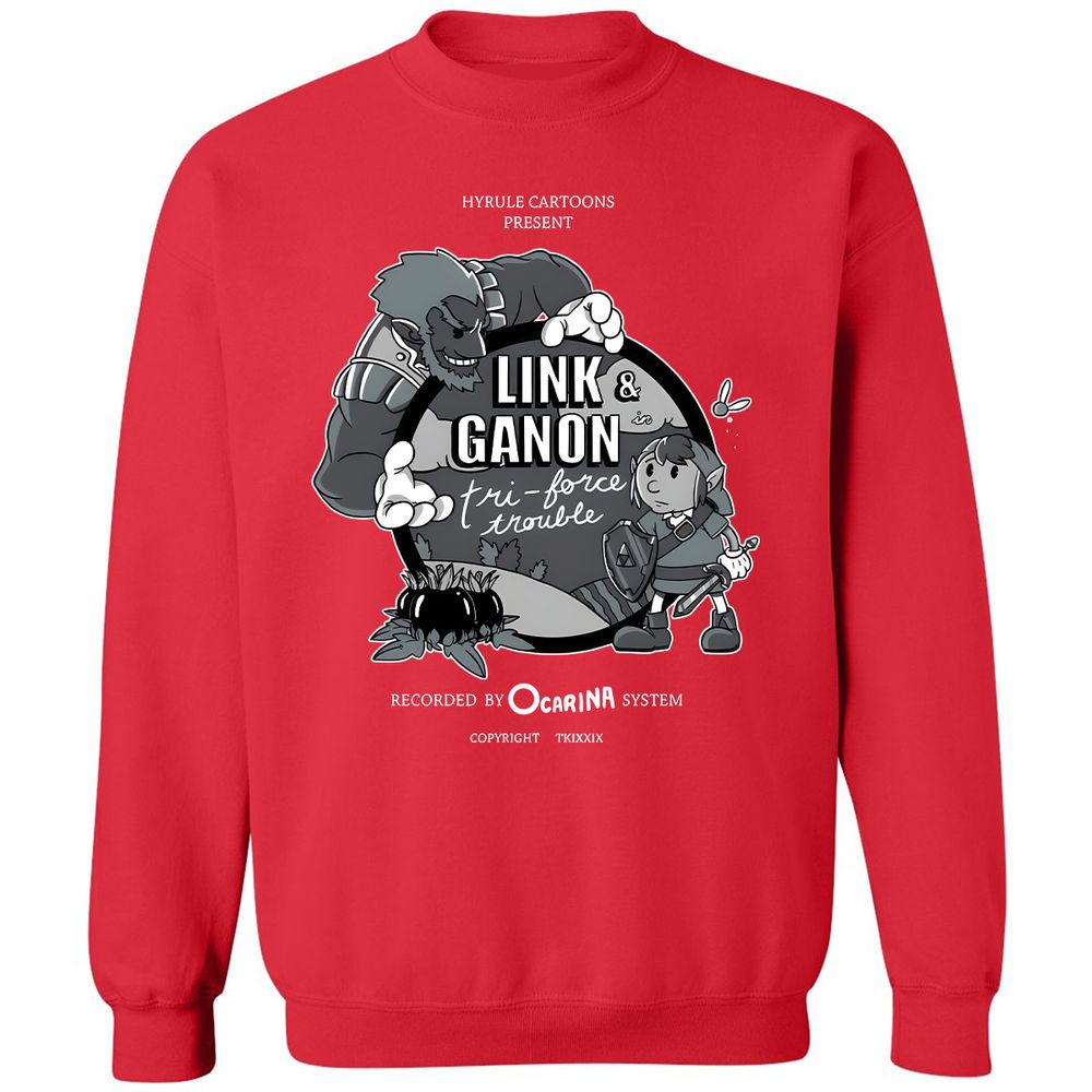 Classic Unisex Sweatshirt - FF5E9S1F - Red - 5