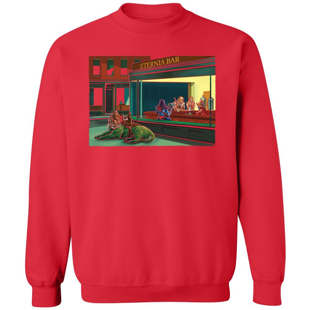 Classic Unisex Sweatshirt - UQK86USM - Red - 5