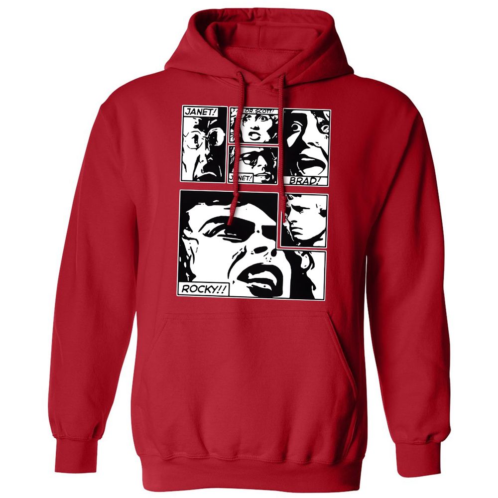 Classic Unisex Hoodie - 49UVYK5Q - Red - 5