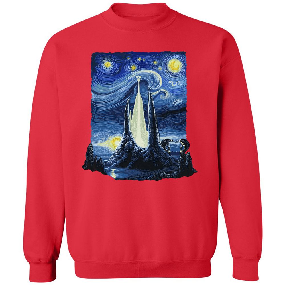 Classic Unisex Sweatshirt - E3ZQKX46 - Red - 5