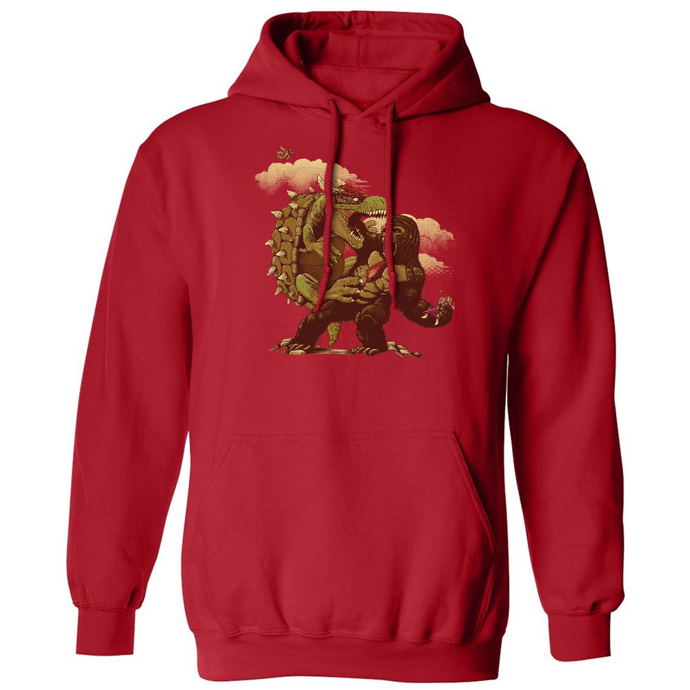 Classic Unisex Hoodie - 958J2VBW - Red - 5