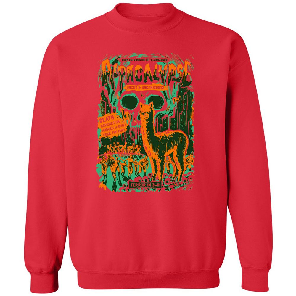 Classic Unisex Sweatshirt - ACWGZQVA - Red - 5