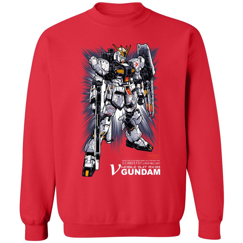 Classic Unisex Sweatshirt - X8ULFLTL - Red - 5