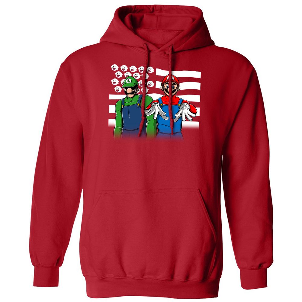 Classic Unisex Hoodie - HPUZ3QXR - Red - 5